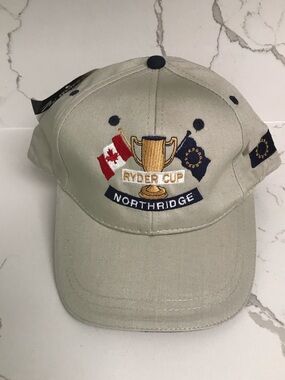 Ryder Cup Northridge Embroidered Golf Hat Cap Peter Franklin NWT